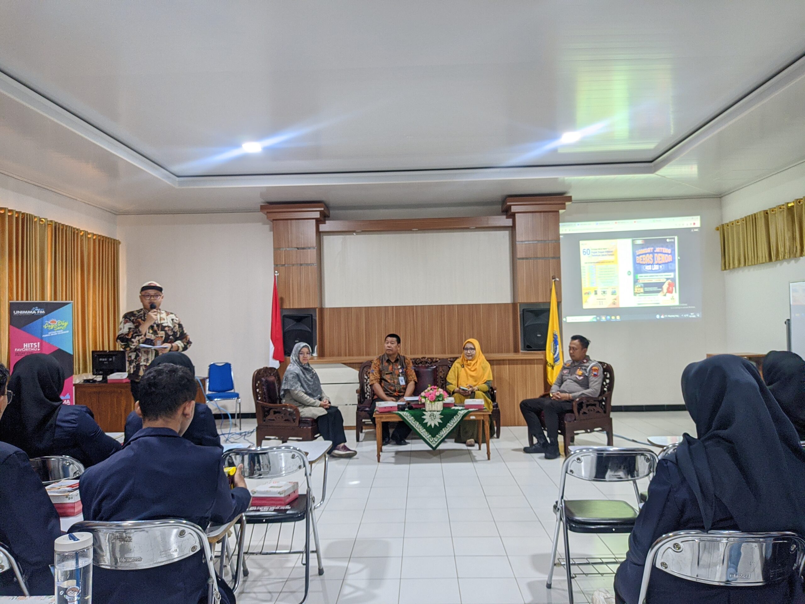 Sosialisasi Layanan Pajak Kendaraan Bermotor secara Digital Bersama UPPD Samsat Kota Magelang