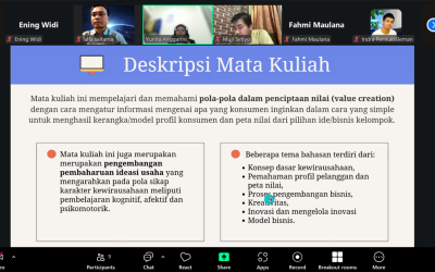 MMKwu UNIMMA Gelar Perkuliahan Perdana Business Innovation and Business Model