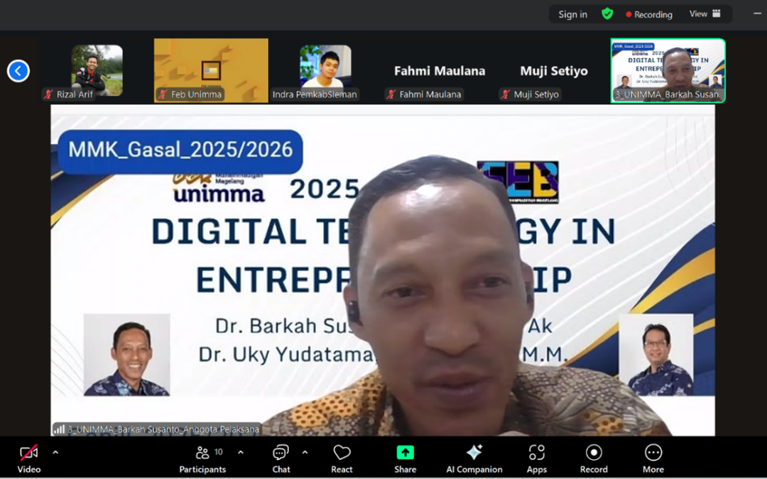 UNIMMA Siap Lahirkan Inovator Bisnis Masa Depan melalui Prodi Magister Manajemen dan Kewirausahaan
