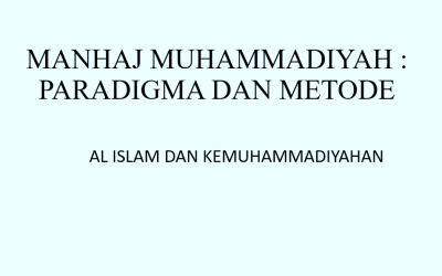 Paradigma Manhaj Muhammadiyah: Fondasi Spiritual bagi Mahasiswa MMKwu UNIMMA