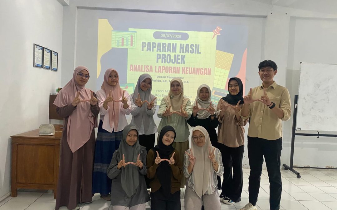 Project Based Learning FEB Unimma: Mahasiswa Hasilkan Analisis Keuangan UMKM Berbasis Excel Accounting dan Draft HKI
